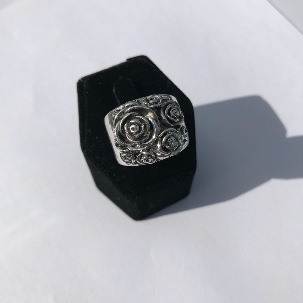 BRIDAL ROSE RING - Picture 3 of 5